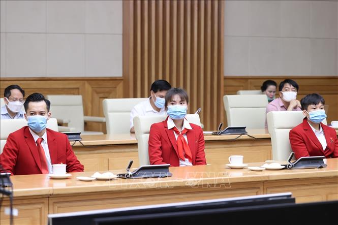 Thủ tướng Phạm Minh Chính gặp mặt Đoàn Thể thao Việt Nam ...