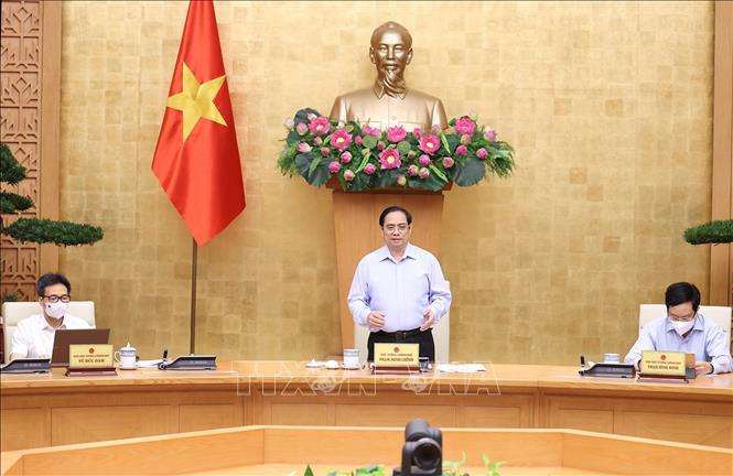 Thủ tướng Phạm Minh Chính chủ trì hội nghị trực tuyến với ...