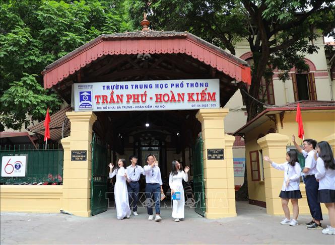 Ngày khai giảng sẽ vẫn sẽ là ngày 5/9. Ảnh (tư liệu): Thanh Tùng - TTXVN 