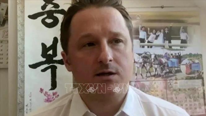 Trong ảnh: Doanh nhân người Canada Michael Spavor. Ảnh: AP/TTXVN