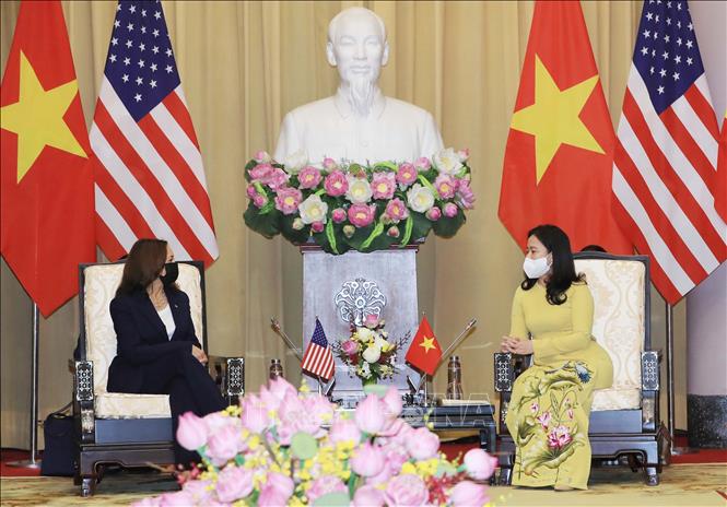 Phó Chủ tịch nước Võ Thị Ánh Xuân tiếp Phó Tổng thống Hoa ...