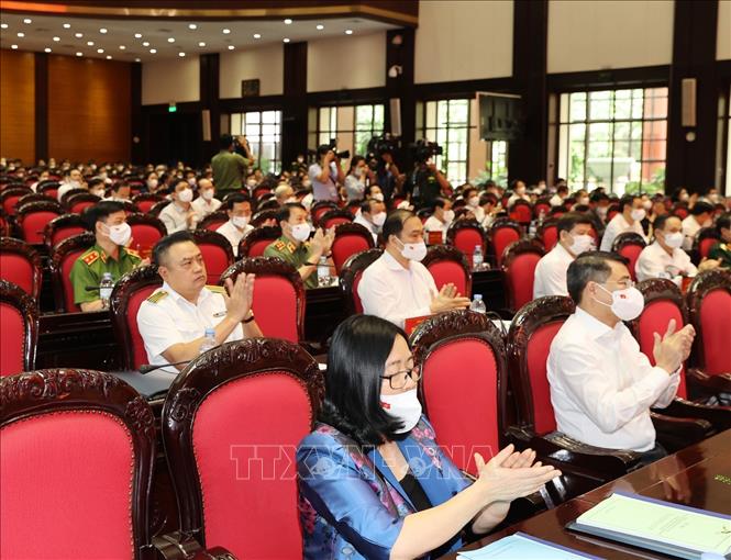 Các đại biểu dự hội nghị. Ảnh: Trí Dũng - TTXVN