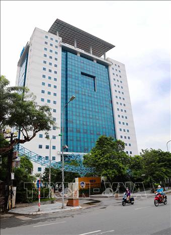 Trong ảnh: Trường Đại học Kinh tế quốc dân đã công bố điểm chuẩn tuyển sinh 2021. Ảnh: Thanh Tùng - TTXVN