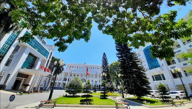 Trong ảnh: Trường Đại học Hà Nội sẽ công bố điểm chuẩn năm 2021 vào ngày 16/9. Ảnh: Thanh Tùng - TTXVN