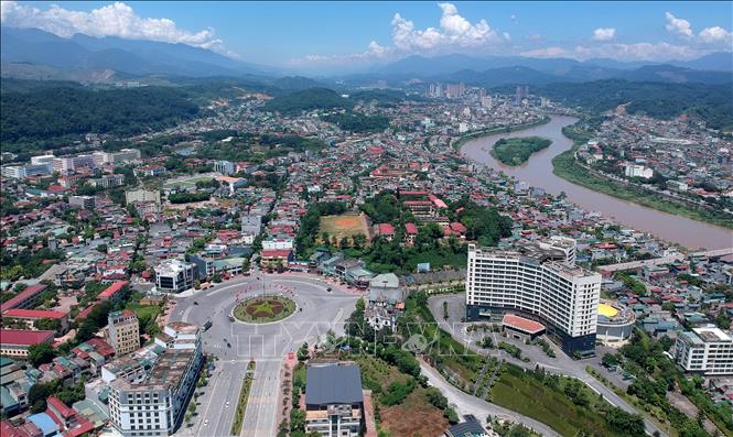 Trong ảnh: Thành phố Lào Cai ngày nay. Ảnh: Quốc Khánh - TTXVN
