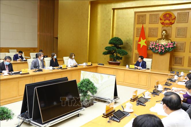 Trong ảnh: Quang cảnh cuộc họp. Ảnh: Nguyễn Điệp - TTXVN