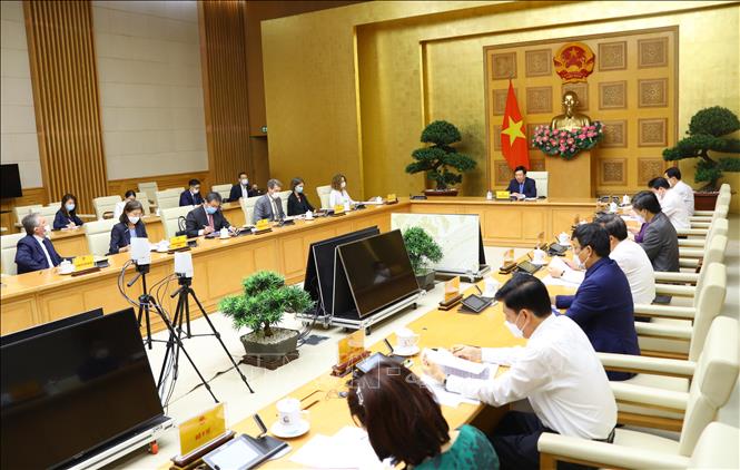Trong ảnh: Quang cảnh cuộc họp. Ảnh: Nguyễn Điệp - TTXVN