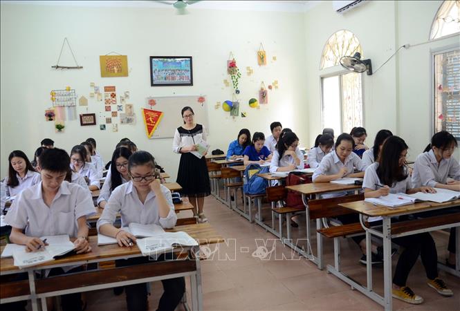 Công tác dạy và học trên địa bàn tỉnh Tuyên Quang. Ảnh Vũ Quang – TTXVN