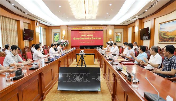 Trong ảnh: Quang cảnh hội nghị. Ảnh: TTXVN 