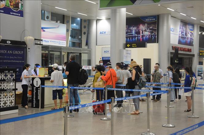 Toàn cảnh Cảng Hàng không quốc tế Đà Nẵng. Ảnh: Văn Dũng - TTXVN
