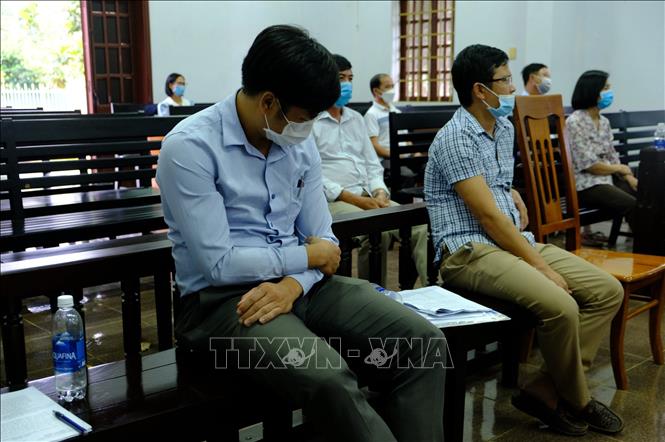 Trong ảnh: Các cáo tại tòa. Ảnh: Hưng Thịnh – TTXVN