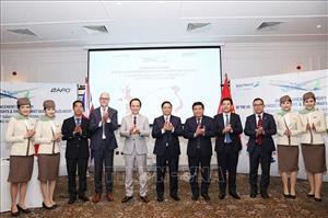 Thủ tướng Phạm Minh Chính dự Lễ ra mắt đường bay thẳng Việt Nam 2 vna potal thu tuong chinh phu pham minh chinh du le ra mat duong bay thang viet nam %E2%80%93 anh; le ky cong bo tong dai ky cua hang bamboo airways small