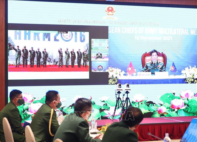 Photo: A view of the meeting in Hanoi. VNA Photo: Trọng Đức