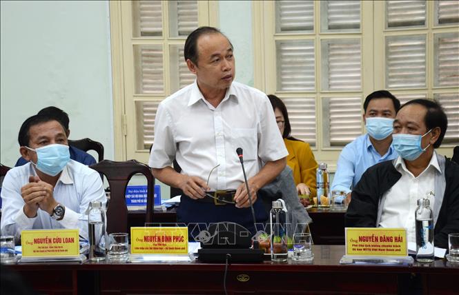 Các đại biểu nêu ý kiến tại Hội nghị. Ảnh: Quốc Dũng - TTXVN