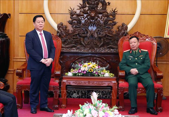 Trong ảnh: Trưởng ban Tuyên giáo Trung ương Nguyễn Trọng Nghĩa phát biểu. Ảnh: Phạm Kiên - TTXVN