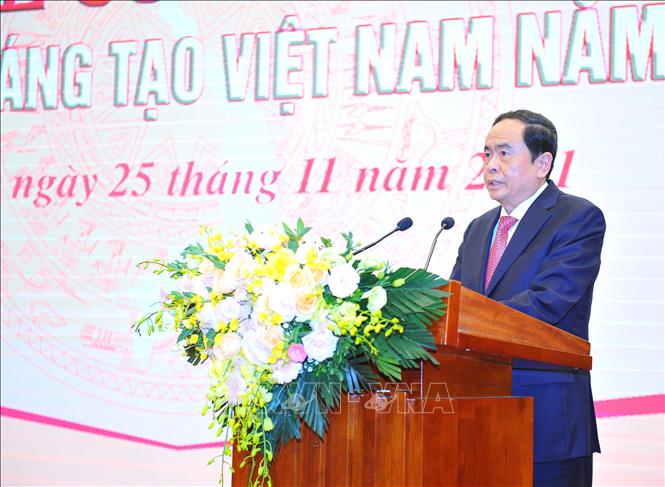 Trong ảnh: Phó Chủ tịch Thường trực Quốc hội Trần Thanh Mẫn phát biểu. Ảnh: Minh Đức - TTXVN