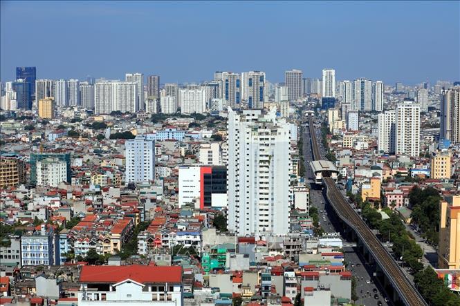 Photo: Hanoi 's new social housing projects in the fourth quarter of 2021 are expected to provide 7,900 apartments, mostly for stable income earners. VNA Photo: Tuấn Anh