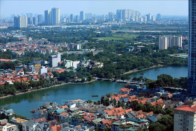 Photo: Hanoi 's new social housing projects in the fourth quarter of 2021 are expected to provide 7,900 apartments, mostly for stable income earners. VNA Photo: Tuấn Anh