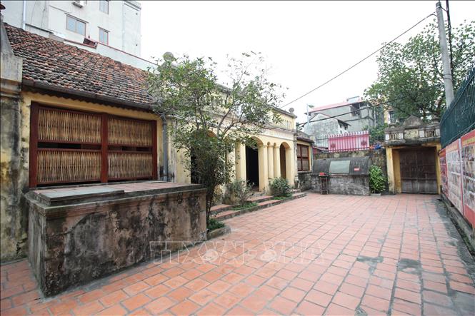 Trong ảnh: Khuôn viên Di tích Lịch sử quốc gia nhà cụ Nguyễn Thị An, nơi Chủ tịch Hồ Chí Minh ở và làm việc từ ngày 23 đến 25/8/1945. Ảnh: TTXVN phát