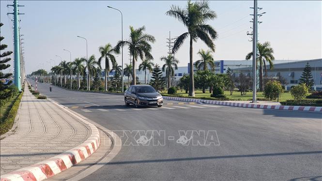 Trong ảnh: Khu công nghiệp Thăng Long Vĩnh Phúc. Ảnh: Nguyễn Trọng Lịch- TTXVN

