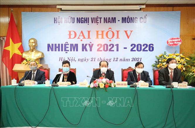 Đoàn Chủ tịch điều hành Đại hội. Ảnh: Văn Điệp - TTXVN