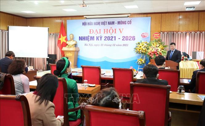 Đại sứ Mông Cổ tại Việt Nam Jigjee Sereejav phát biểu. Ảnh: Văn Điệp - TTXVN