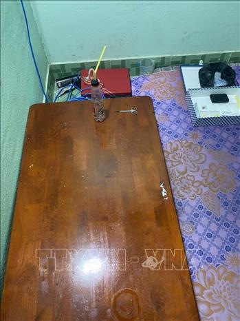 Trong ảnh: Tang vật vụ án. Ảnh: TTXVN phát
