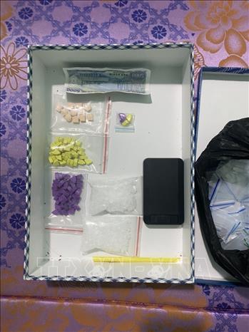 Trong ảnh: Tang vật vụ án. Ảnh: TTXVN phát
