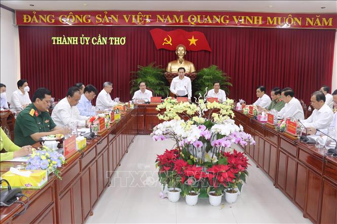 Trong ảnh: Quang cảnh cuộc họp. Ảnh: Ngọc Thiện- TTXVN