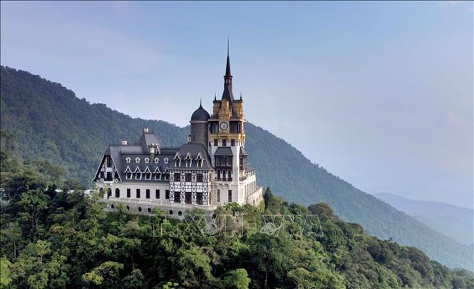 Photo: A corner of Tan Dao tourism site. VNA Photo: Hoàng Hùng