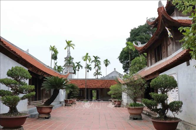 But Thap Pagoda is situated in Dinh To commune, Thuan Thanh district, Bac Ninh province. VNA Photo: Thanh Thương