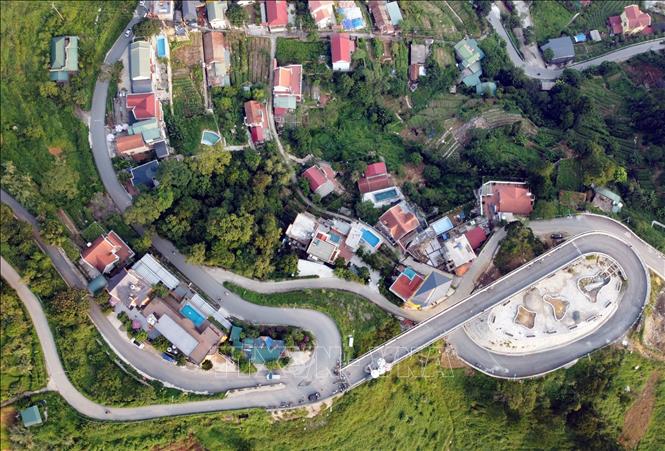 Photo: A view of Tam Dao tourism site. VNA Photo: Hoàng Hùng