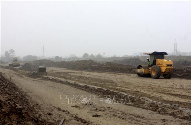 Trong ảnh: Khởi công Nhà máy Lotes Thái Thụy Việt Nam. Ảnh: Thế Duyệt – TTXVN 