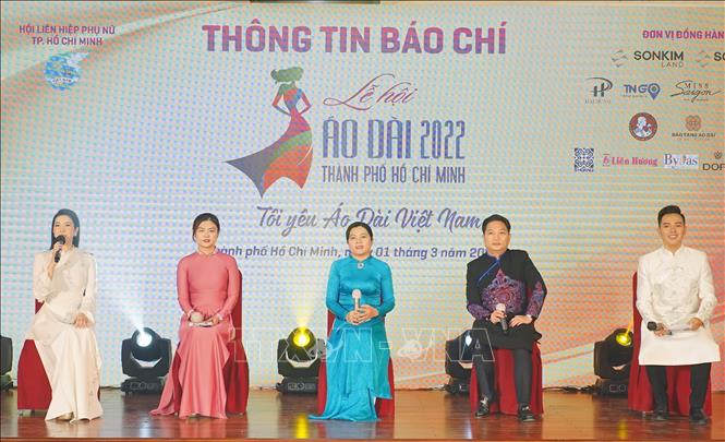 Photo: Festival's organisers join the press announcement of the festival. VNA Photo: Mỹ Phương 