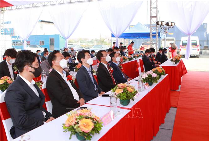 Trong ảnh: Các đại biểu tham dự tại buổi lễ. Ảnh: TTXVN phát
