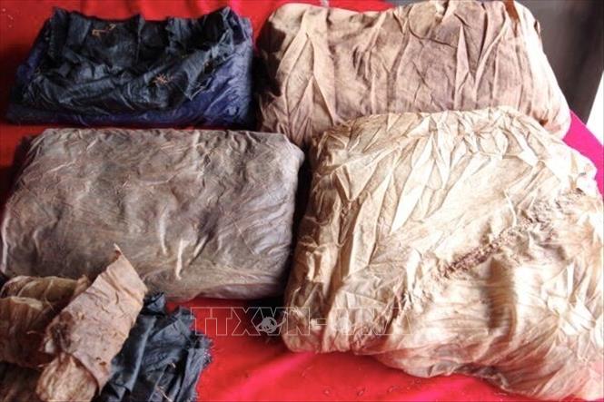 Các di vật của liệt sĩ. Ảnh: TTXVN phát