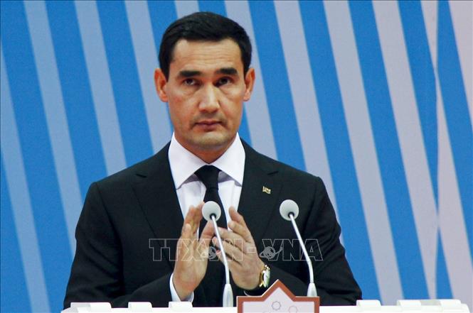 Trong ảnh (tư liệu): Ông Serdar Berdymukhamedov tại một sự kiện ở Ashgabat, Turkmenistan ngày 21/8/2021. Ảnh: AP/TTXVN