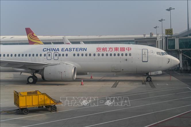 Trong ảnh (tư liệu): Máy bay Boeing 737-800 đỗ tại sân bay quốc tế ở Vũ Hán, tỉnh Hồ Bắc, miền Trung Trung Quốc. Ảnh: AFP/TTXVN