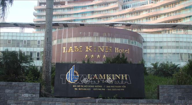 Khách sạn Lam Kinh, thành phố Thanh Hóa đã dừng hoạt động.
Ảnh: Nguyễn Nam-TTXVN
