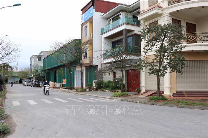 Khu đất liên quan đến vụ việc sai phạm trên tại phường Đồng Nguyên, thành phố Từ Sơn, tỉnh Bắc Ninh. Ảnh: Thái Hùng- TTXVN