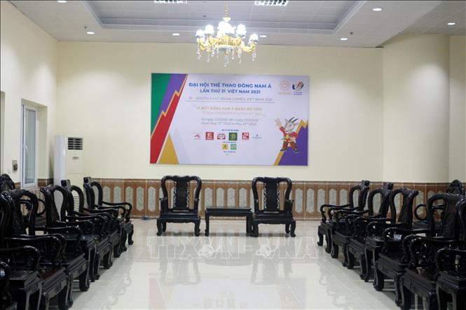 Phòng họp chuyên môn của Ban tổ chức. Ảnh: Đại Nghĩa - TTXVN