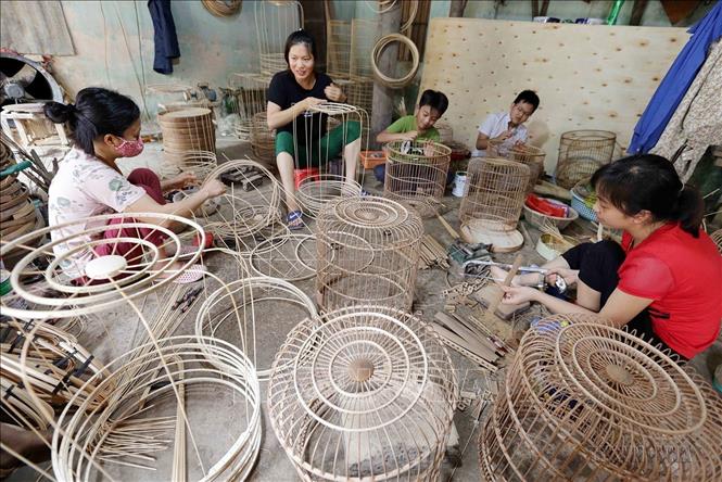 Các chương trình cho vay ưu đãi của Ngân hàng Chính sách xã hội Hà Nội giúp hàng ngàn hộ thoát nghèo. Ảnh: Trần Việt - TTXVN