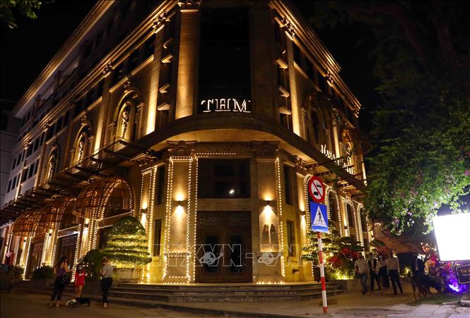 Trong ảnh: Trụ sở Tân Hoàng Minh tại phố Quang Trung, phường Trần Hưng Đạo, quận Hoàn Kiếm, Hà Nội. Ảnh: Phạm Kiên - TTXVN