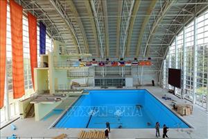 SEA Games 31: Cung thể thao dưới nước sẵn sàng cho bộ môn nhảy cầu, bơi lội