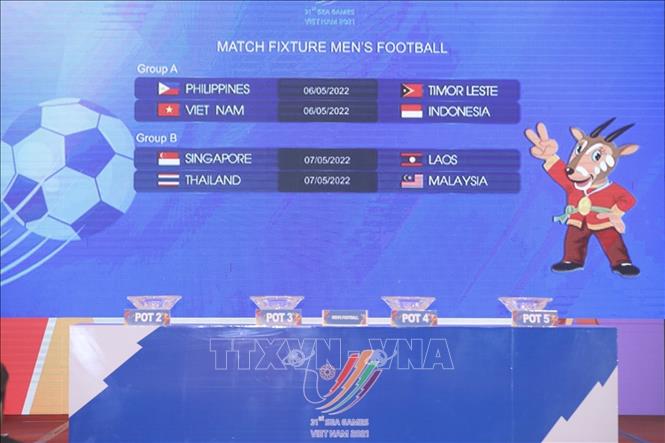 Photo: Vietnam are pooled in Group A of the men’s football together with Indonesia, Myanmar, the Philippines and Timor Leste. VNA Photo: Minh Quyết