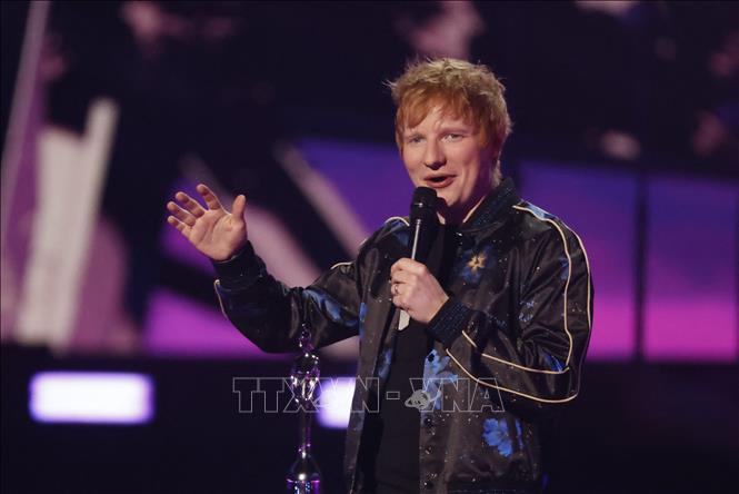 Nam ca sĩ Ed Sheeran thắng kiện vụ tranh chấp bản quyền ca khúc "Shape Of  You" - Ảnh thời sự quốc tế - Văn hóa xã hội - Thông tấn xã