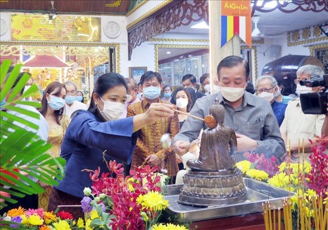A view of the festival in HCM City. VNA Photo: Xuân Khu