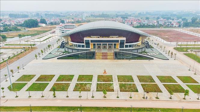 Photo: The Bac Giang Gymnasium hosts SEA Games 31 badminton matches. VNA Photo: Danh Lam