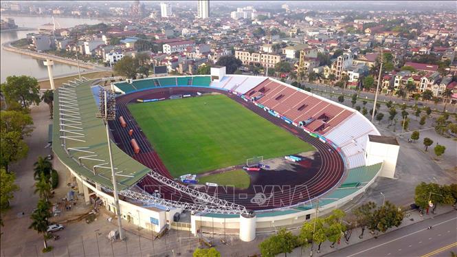 Photo: The Viet Tri Stadium in Viet Tri city. VNA Photo: Trung Kiên 