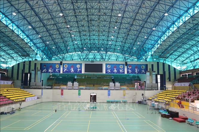 Sân thi đấu đã sẵn sàng cho SEA Games 31. Ảnh: Thanh Thương - TTXVN